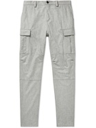 Brunello Cucinelli - Straight-Leg Virgin Wool Cargo Trousers - Gray