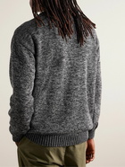 Inis Meáin - Alpaca, Merino Wool, Cashmere and Silk-Blend Sweater - Gray