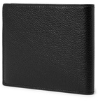 Balenciaga - Logo-Print Full-Grain Leather Billfold Wallet - Black