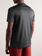 Canali - Cotton-Jersey T-Shirt - Gray