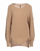 Manila Grace Womens Sweater Camel