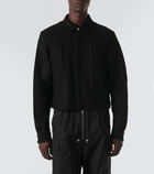 Rick Owens Cropped virgin wool jacket