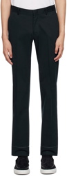 Brioni Navy Four-Pocket Trousers