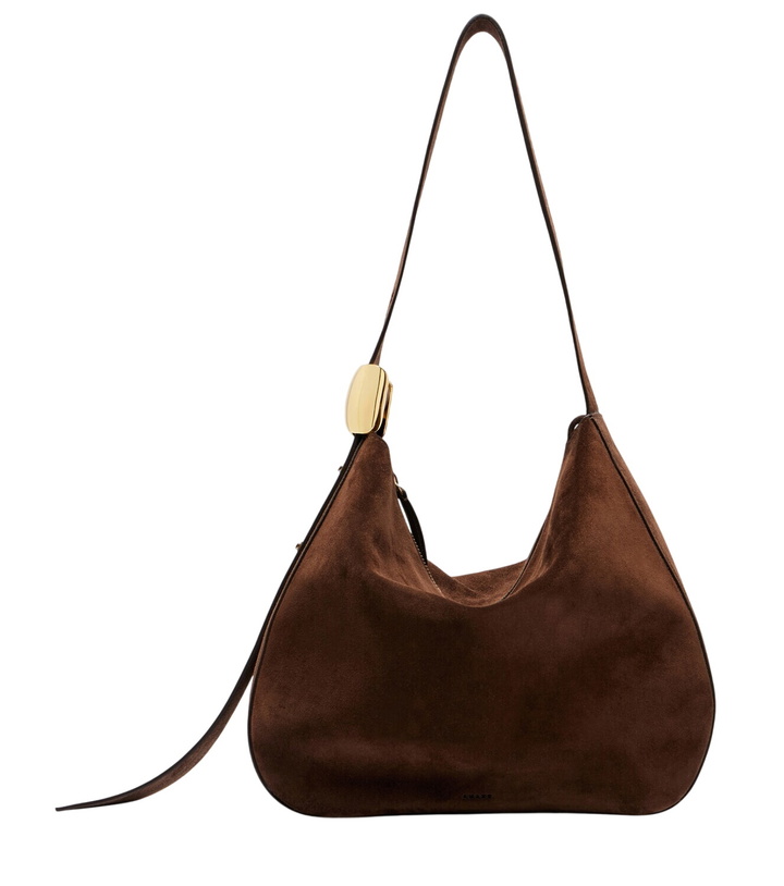 Photo: Amanu Zambia suede shoulder bag