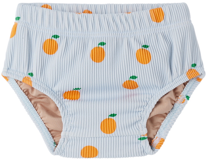 Photo: TINYCOTTONS Baby Blue Oranges Bloomers
