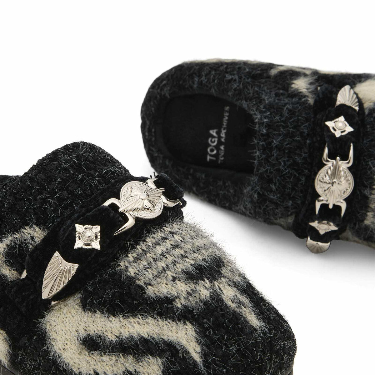 TOGA ARCHIVES Women's x SUBU Knitted Slip On in Black