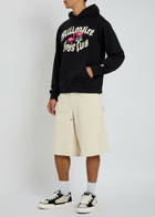 Billionaire Boys Club Flamingo Hooded Cotton Sweatshirt Black