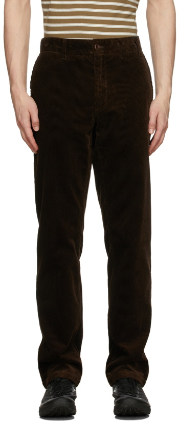 Photo: Norse Projects Brown Corduroy Aros Trousers