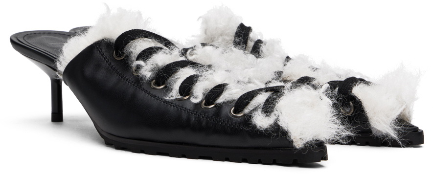 Ottolinger Black Kitten Mules