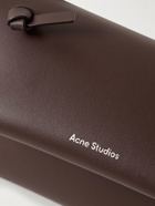 Acne Studios - Small Logo-Print Leather Messenger Bag