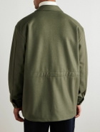 Ghiaia Cashmere - Wool-Flannel Jacket - Green