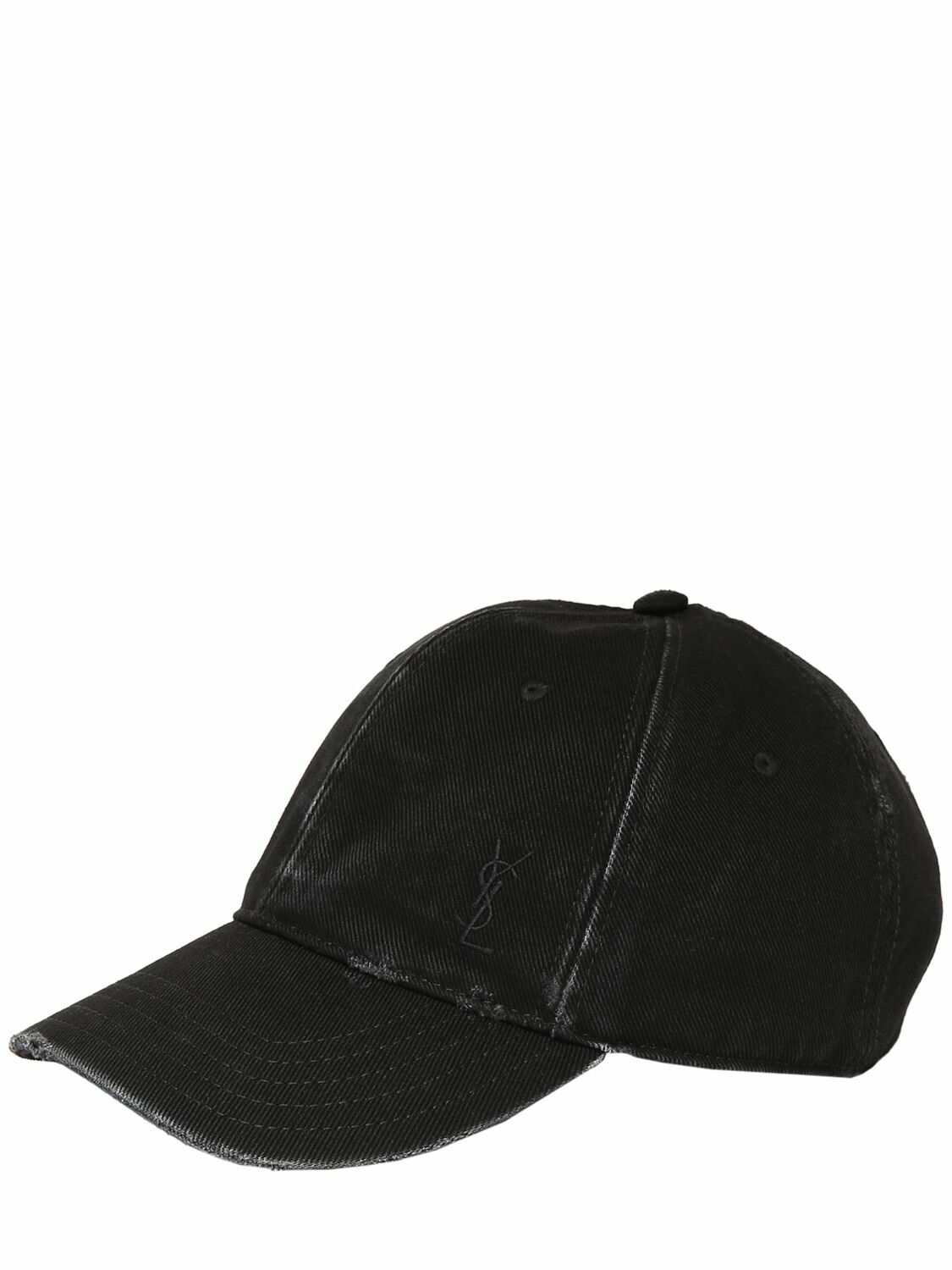 SAINT LAURENT - Washed Denim Hat Saint Laurent SAINT LAURENT - Washed Denim Hat Saint Laurent