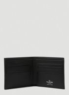 Garavani VLTN Print Billfold Wallet in Black