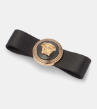 Versace Biggie Medusa satin hair clip