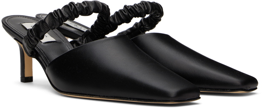 Elleme Black Chouchou Mules