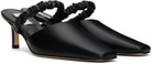 Elleme Black Chouchou Mules
