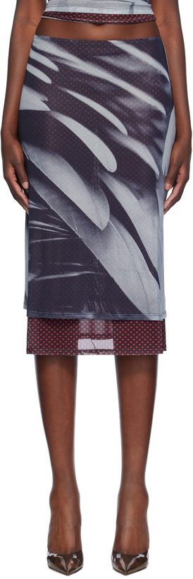 Photo: Miaou Gray Maria Midi Skirt