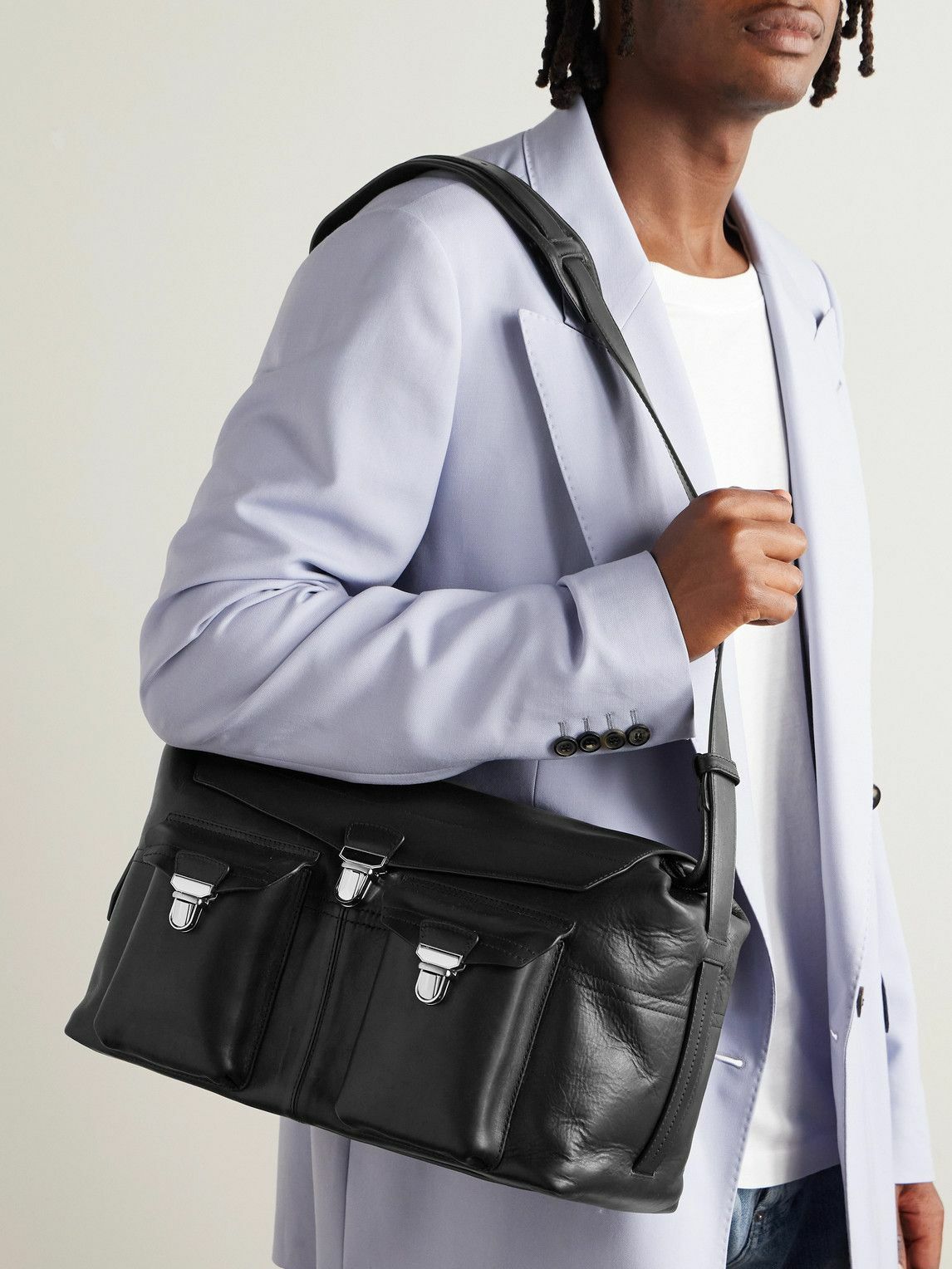 LEMAIRE - Leather Weekend Bag
