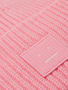 Acne Studios - Logo-Appliquéd Ribbed Wool Beanie