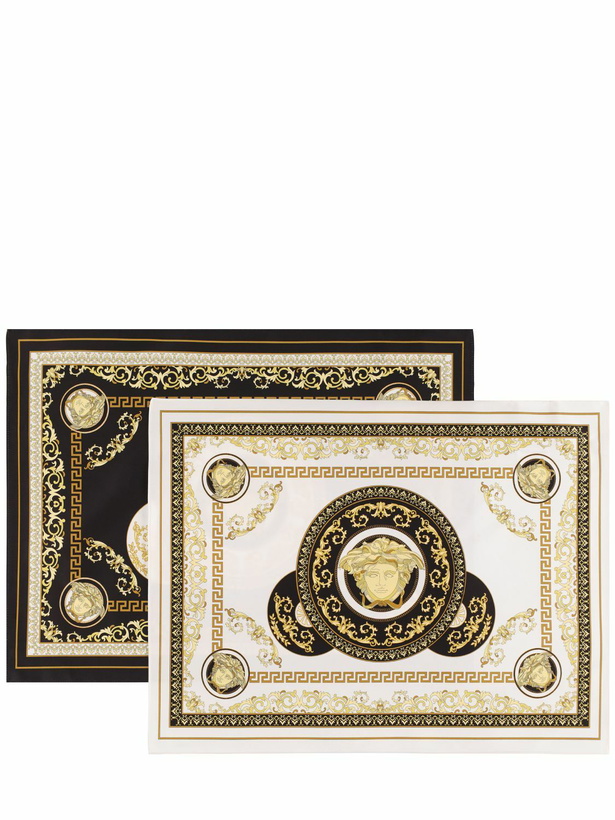 Photo: VERSACE - Set Of 2 Medusa Gala Tablemats