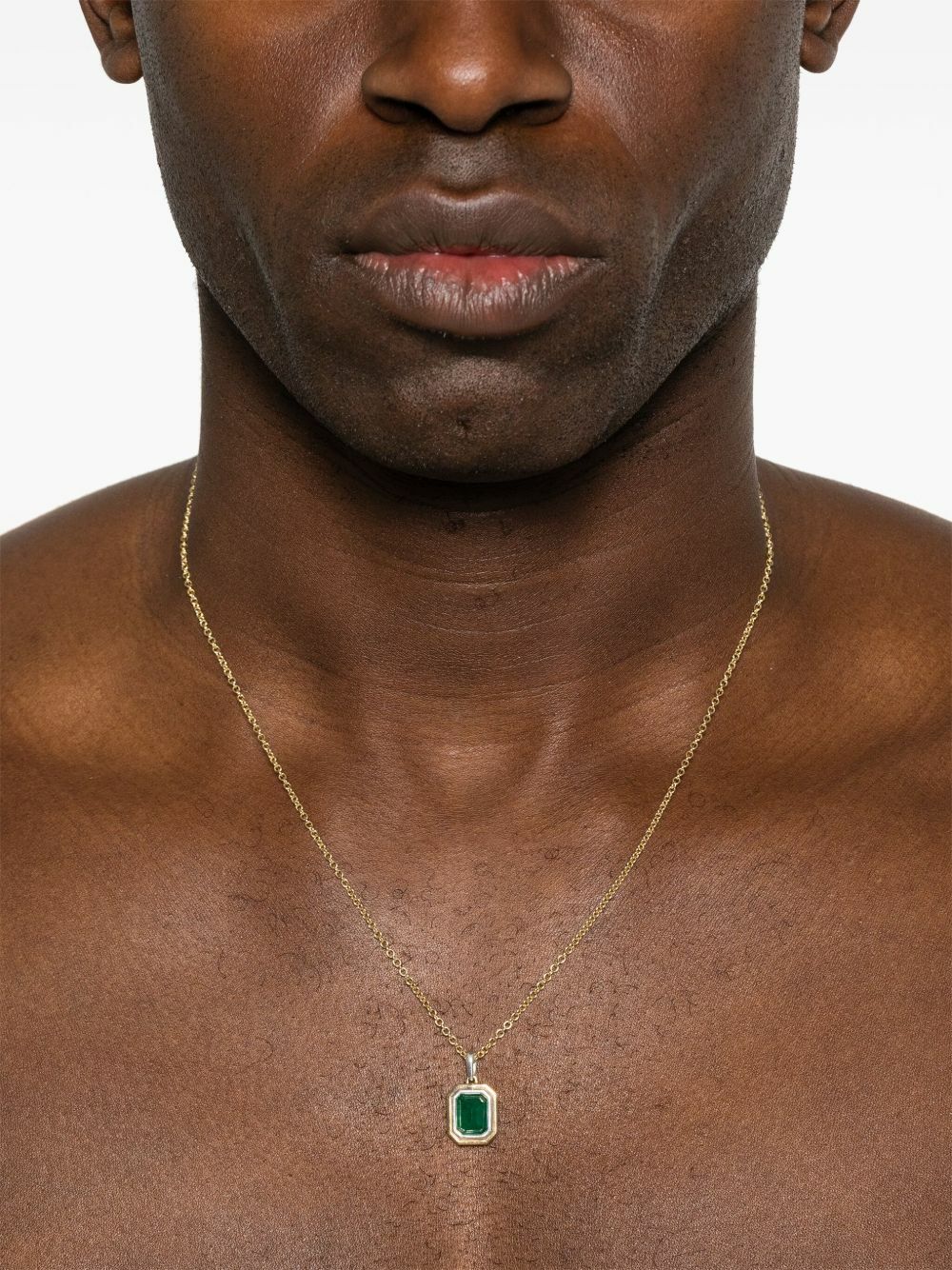 MAOR 18K Yellow Gold Equinox Peridot Necklace