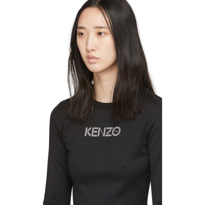 Kenzo black long clearance sleeve