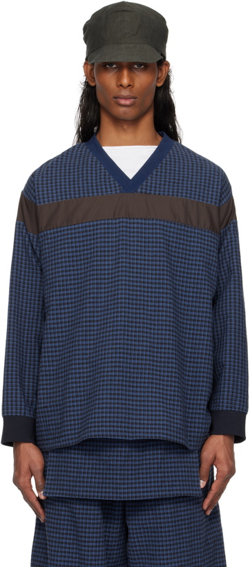 Photo: SC103 SSENSE Exclusive Navy Staff Top