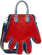 Kid Super Red & Beige Hand Bag