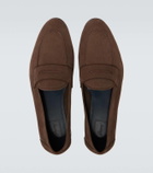 Brioni Appia leather penny loafers