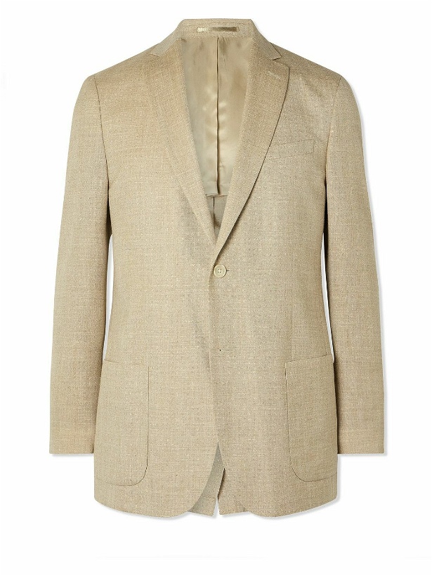 Photo: Mr P. - Wool, Silk and Linen-Blend Suit Jacket - Neutrals