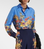 Etro Floral silk shirt