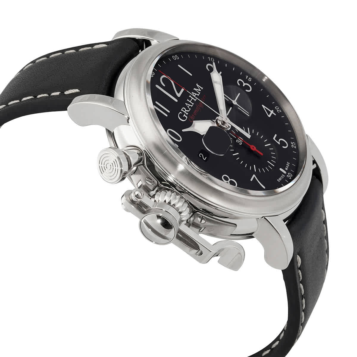 Graham Chornofigher Vintage Chronograph Automatic Black Dial Unisex Watch 2CVDS.B29A
