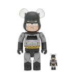 Medicom BE@RBRICK BATMAN (TDKR Ver.) 100% & 400% in Grey
