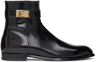 Dolce & Gabbana Black Leather Boots