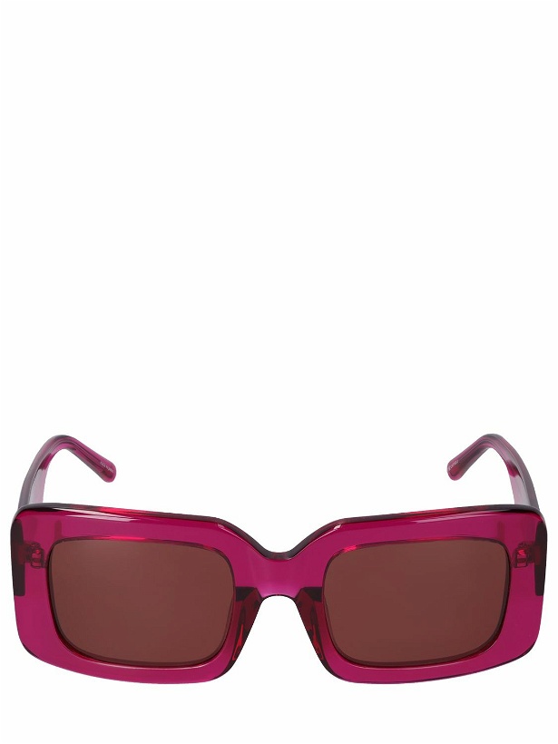 Photo: THE ATTICO - Jorja Squared Acetate Sunglasses