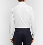 Brioni - White Slim-Fit Cotton-Poplin Shirt - Men - White