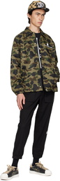 BAPE Green Coach Jacket