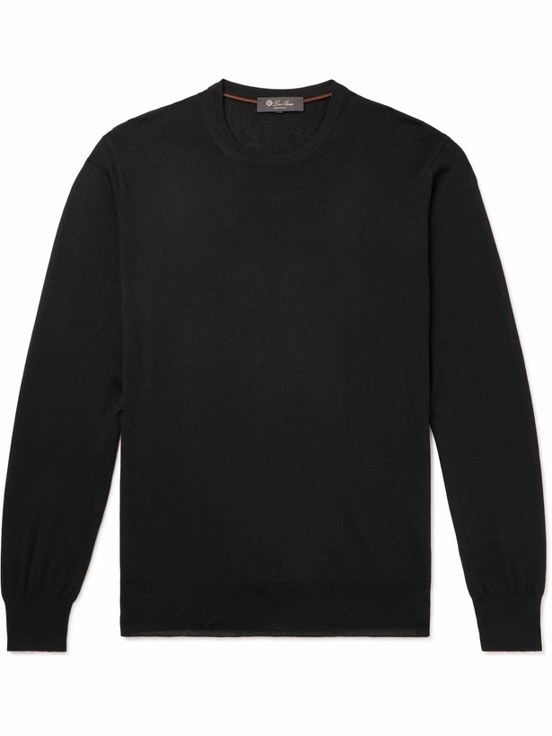 Photo: Loro Piana - Cashmere Sweater - Black