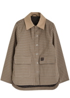 Wales Bonner Alto Checked Cotton-blend Jacket Multicoloured 1