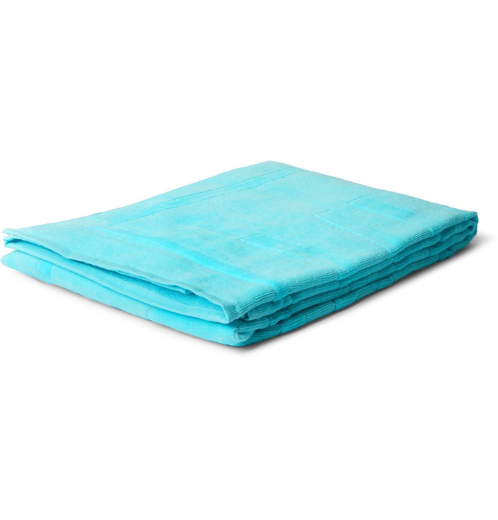 Photo: Vilebrequin - Cotton-Terry Beach Towel - Blue