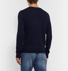 Ralph Lauren Purple Label - Slim-Fit Intarsia Cashmere Sweater - Blue