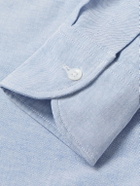 Kingsman - Drake's Button-Down Collar Cotton Oxford Shirt - Blue