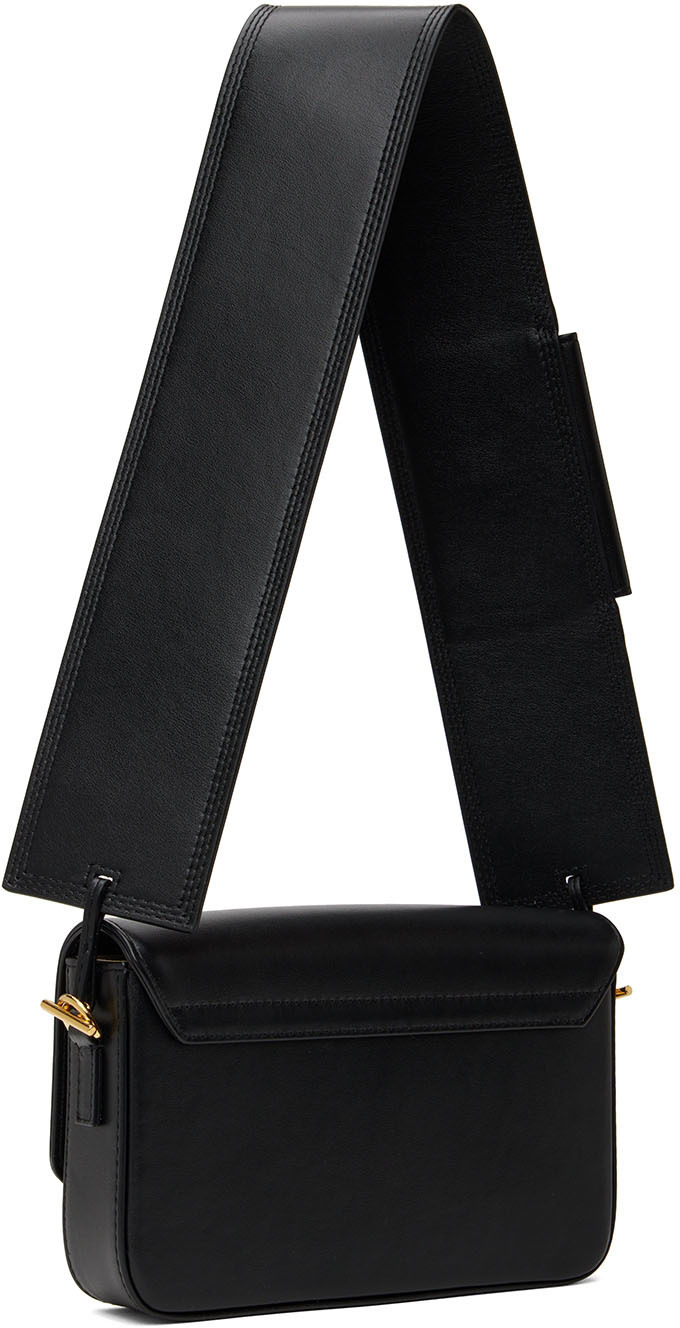 jacquemus black le papier le carinu shoulder bag