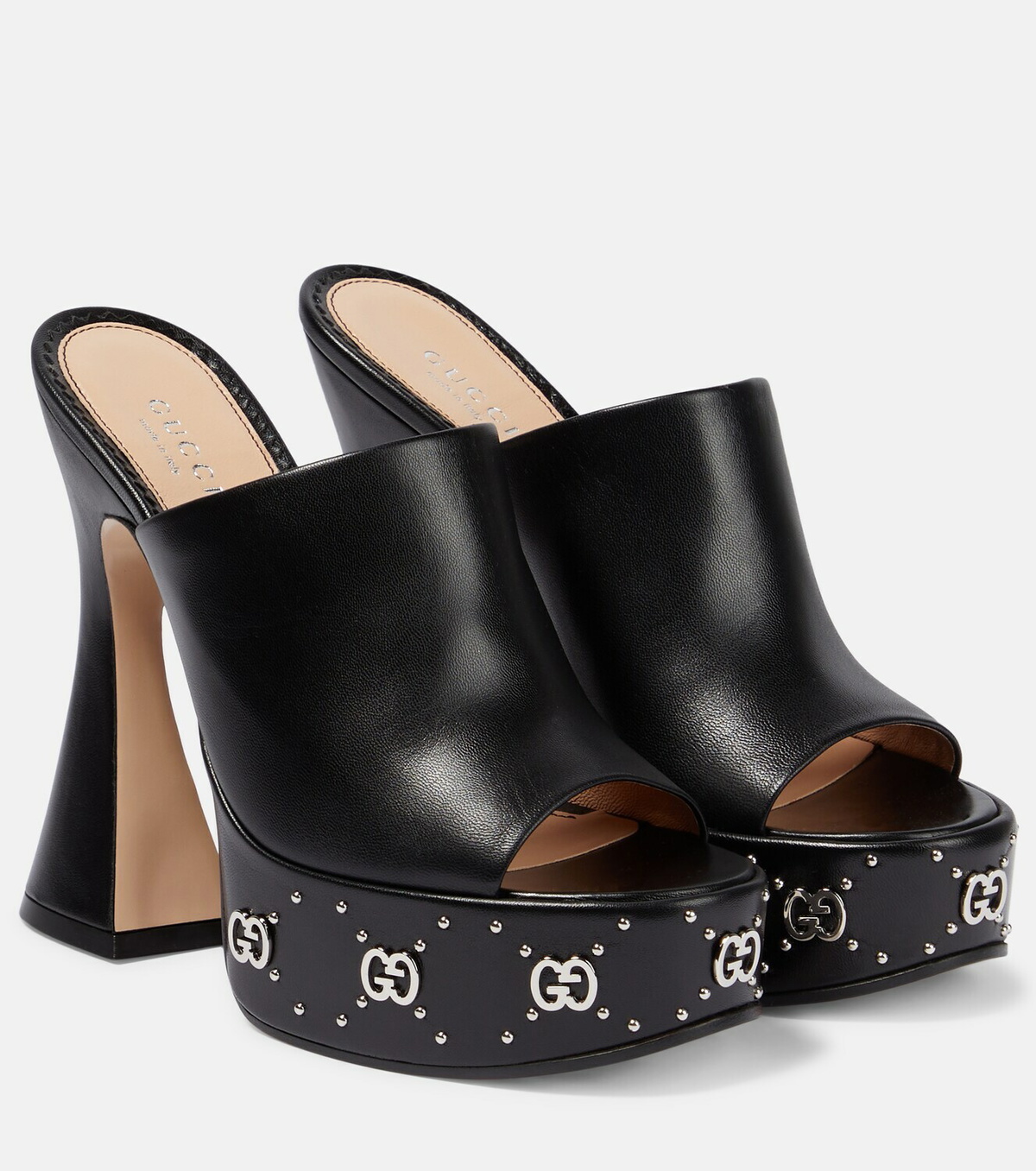 Gucci platform mule sandals