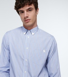 Sacai - Thomas Mason striped cotton shirt