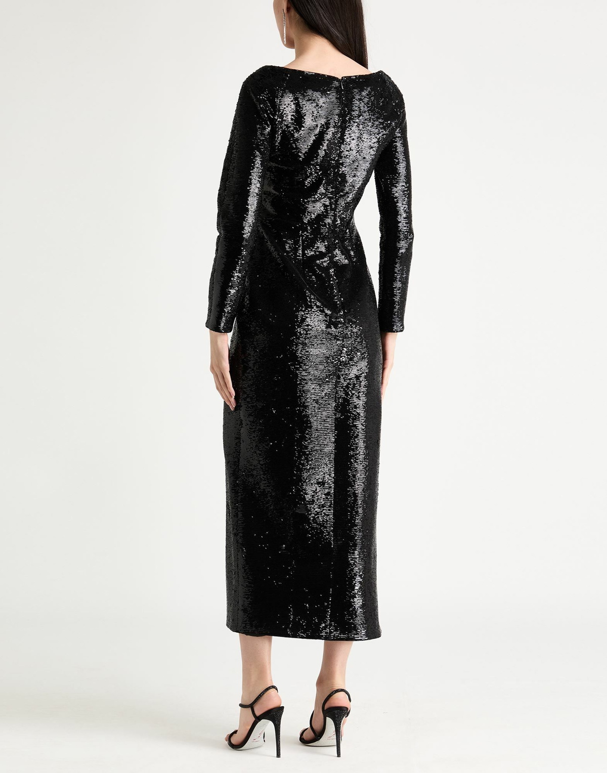 Rasario Womens Maxi dress in Black