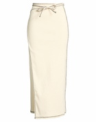 Baserange Womens Maxi skirt Cream