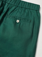 Frescobol Carioca - Oscar Straight-Leg TENCEL Drawstring Trousers - Green