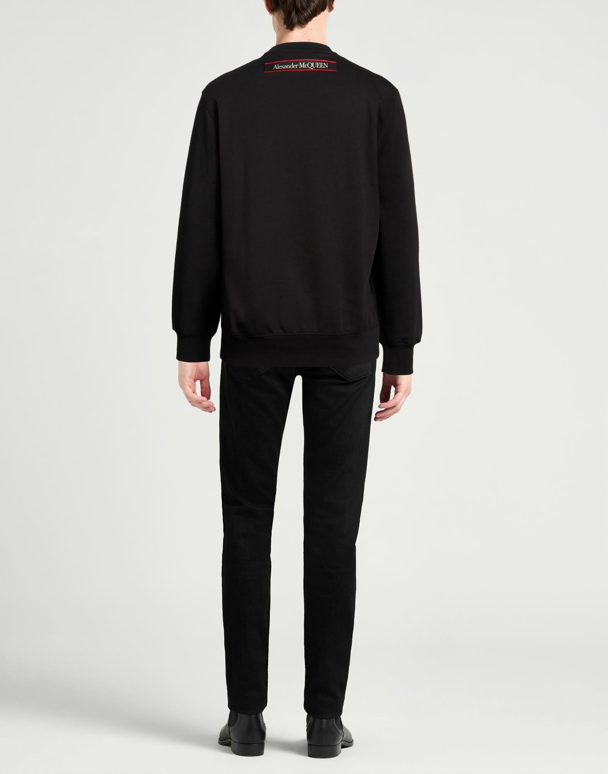 Mcqueen Mens Sweatshirt in Black
