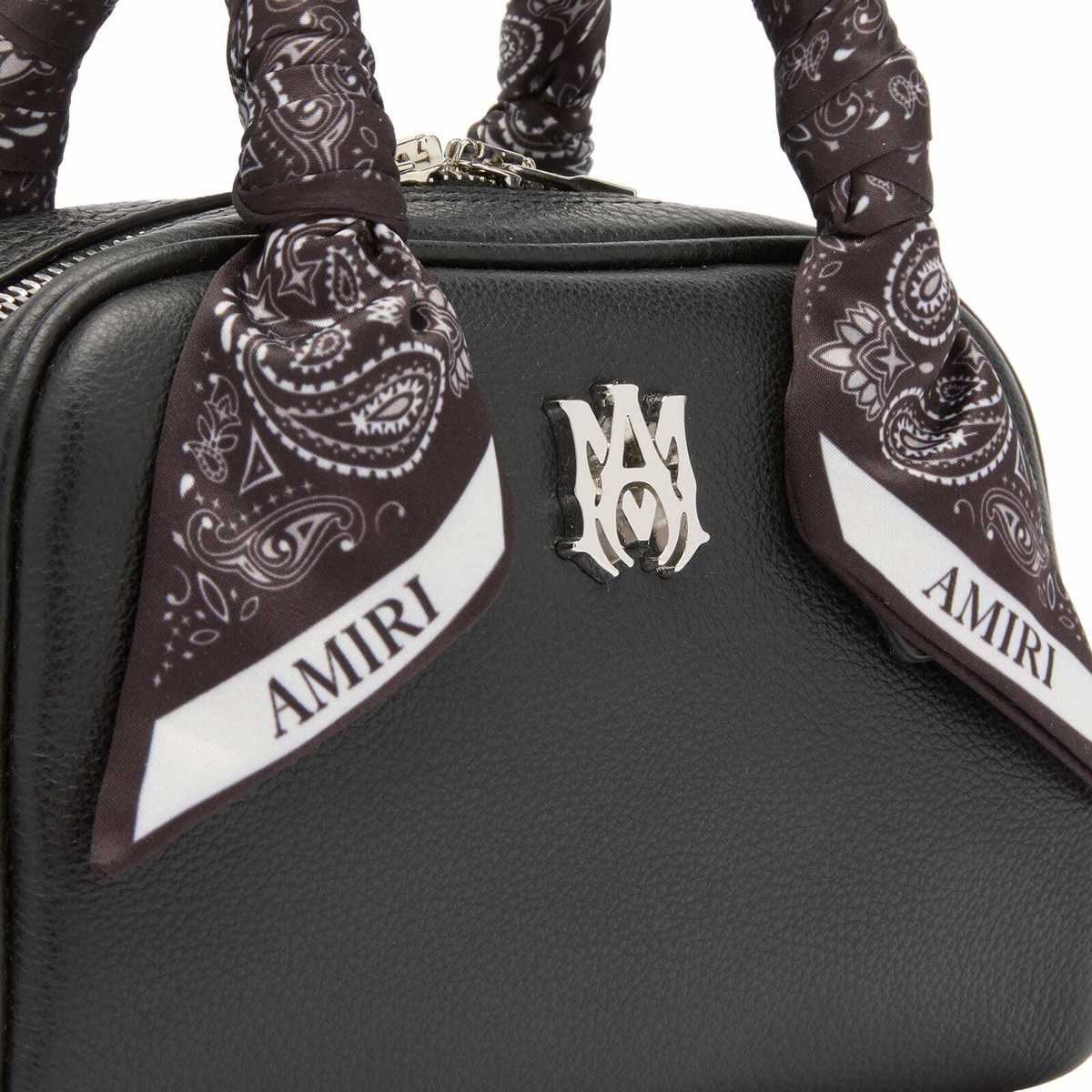 AMIRI Women's Micro Bowling Bag in Black 
